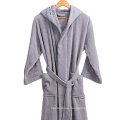 Long winter plush thick towel material hotel style couple nightgown pure cotton absorbent quick-drying bathrobe